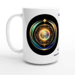 The Coherence Studio White 15oz Ceramic Mug